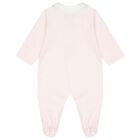 Baby Girls Pink & White Logo Babygrow Gift Set, 1, hi-res