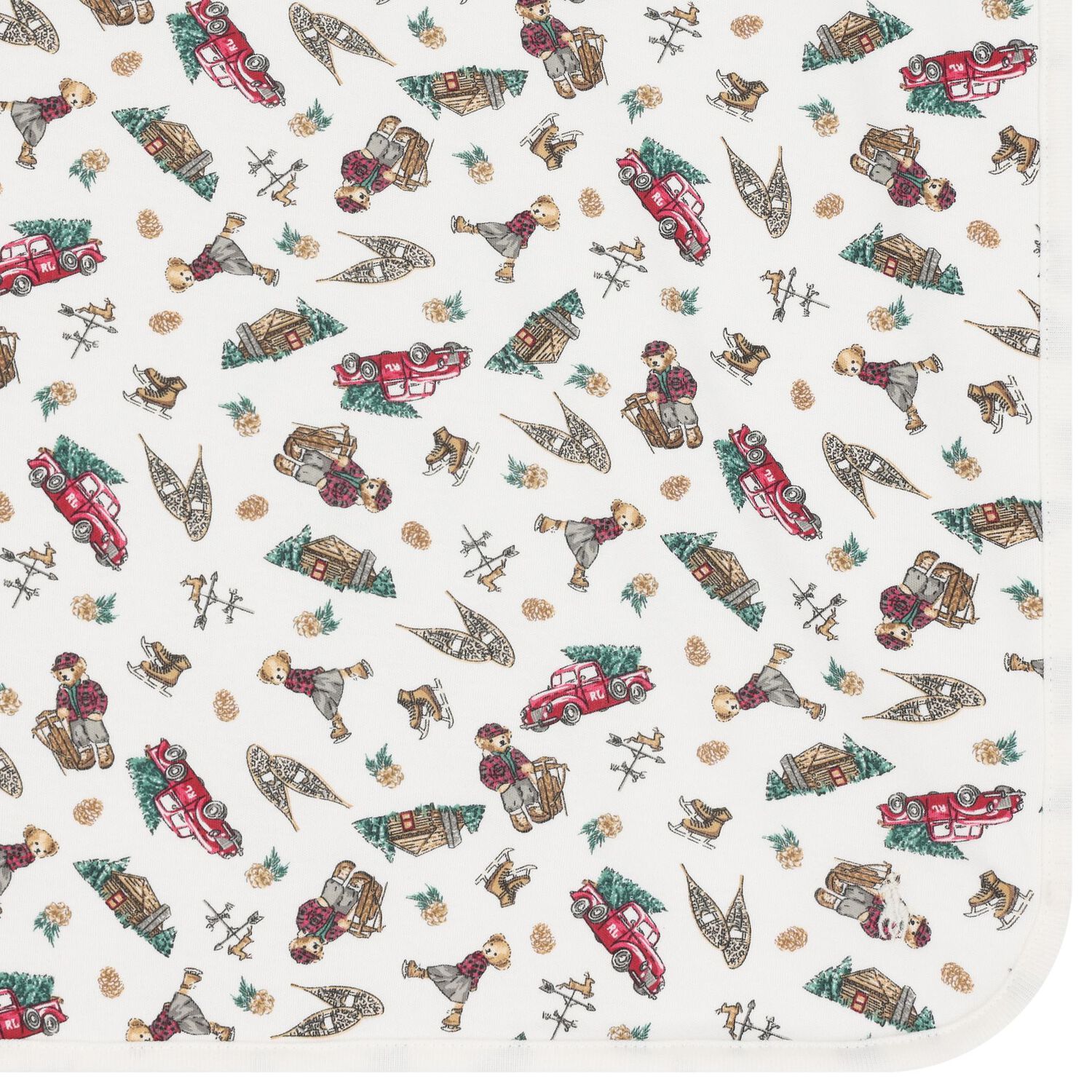 Ivory Polo Bear Babygrow Gift Set, 1, hi-res