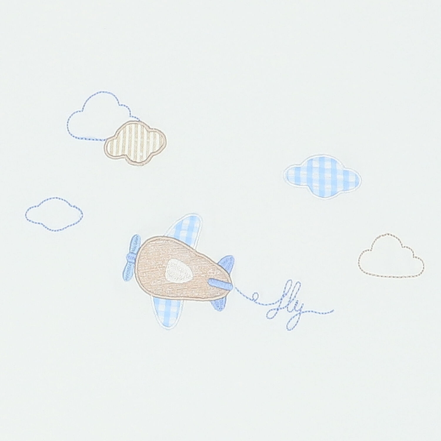 بطانية أولاد باللون الأبيض والأزرق, 2, hi-res