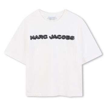 Boys White Logo T-Shirt