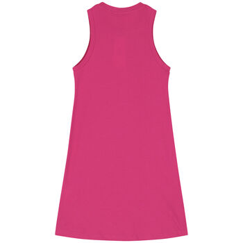 Girls Pink Logo Dress