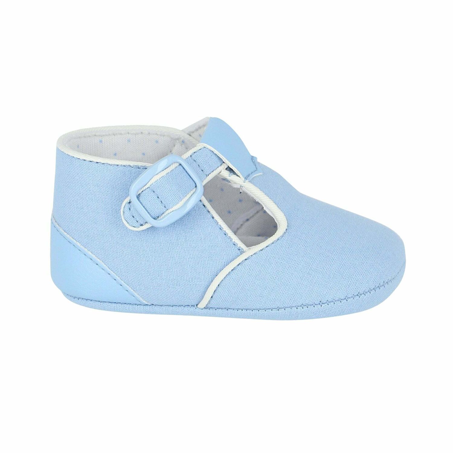 Baby Boys Blue Shoes, 1, hi-res