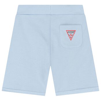 Boys Blue Logo Shorts