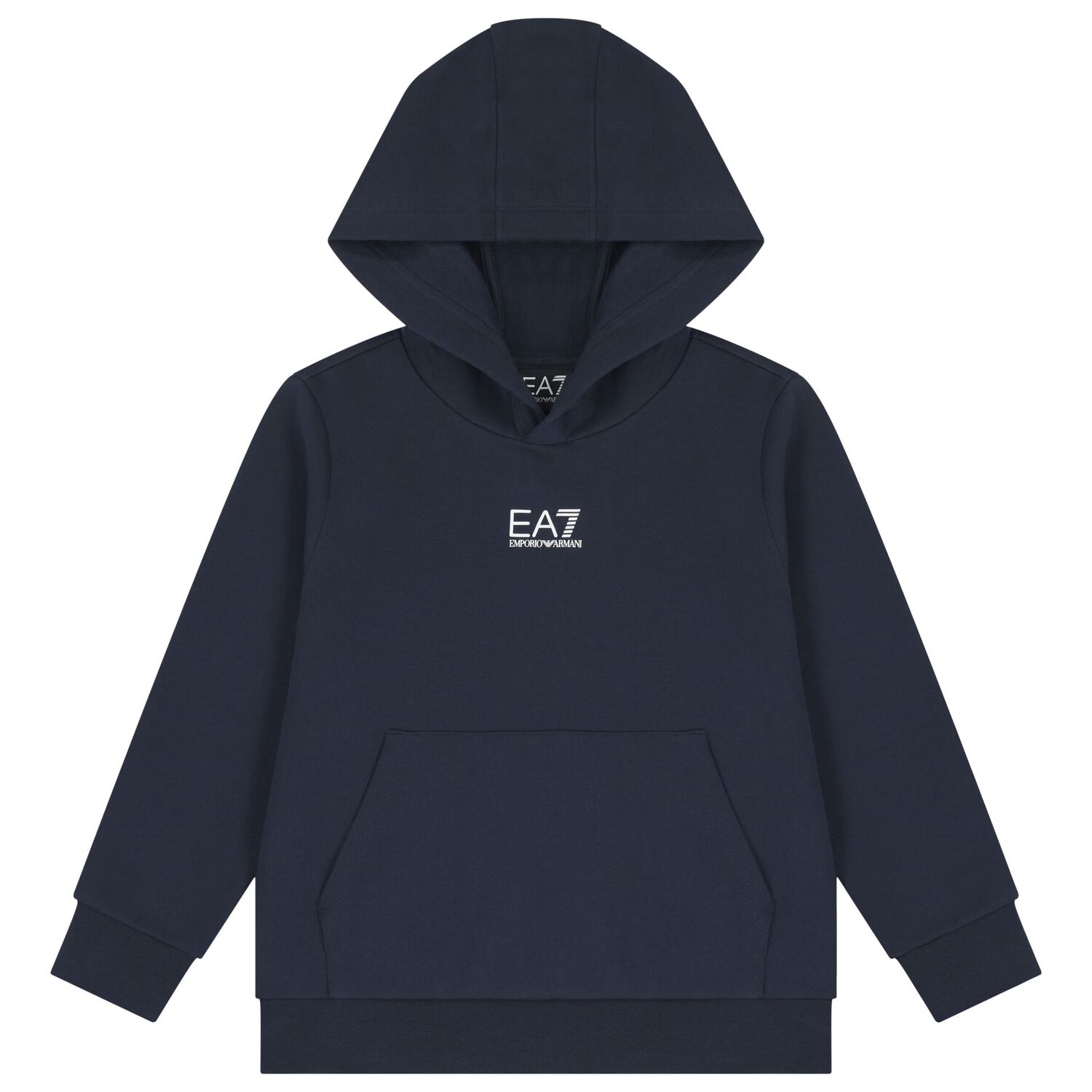 Boys Navy Blue Logo Tracksuit, 2, hi-res