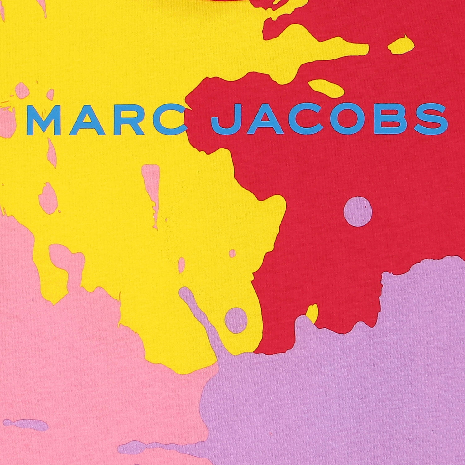 تيشيرت بنات بالشعار متعدد الألوان, 1, hi-res