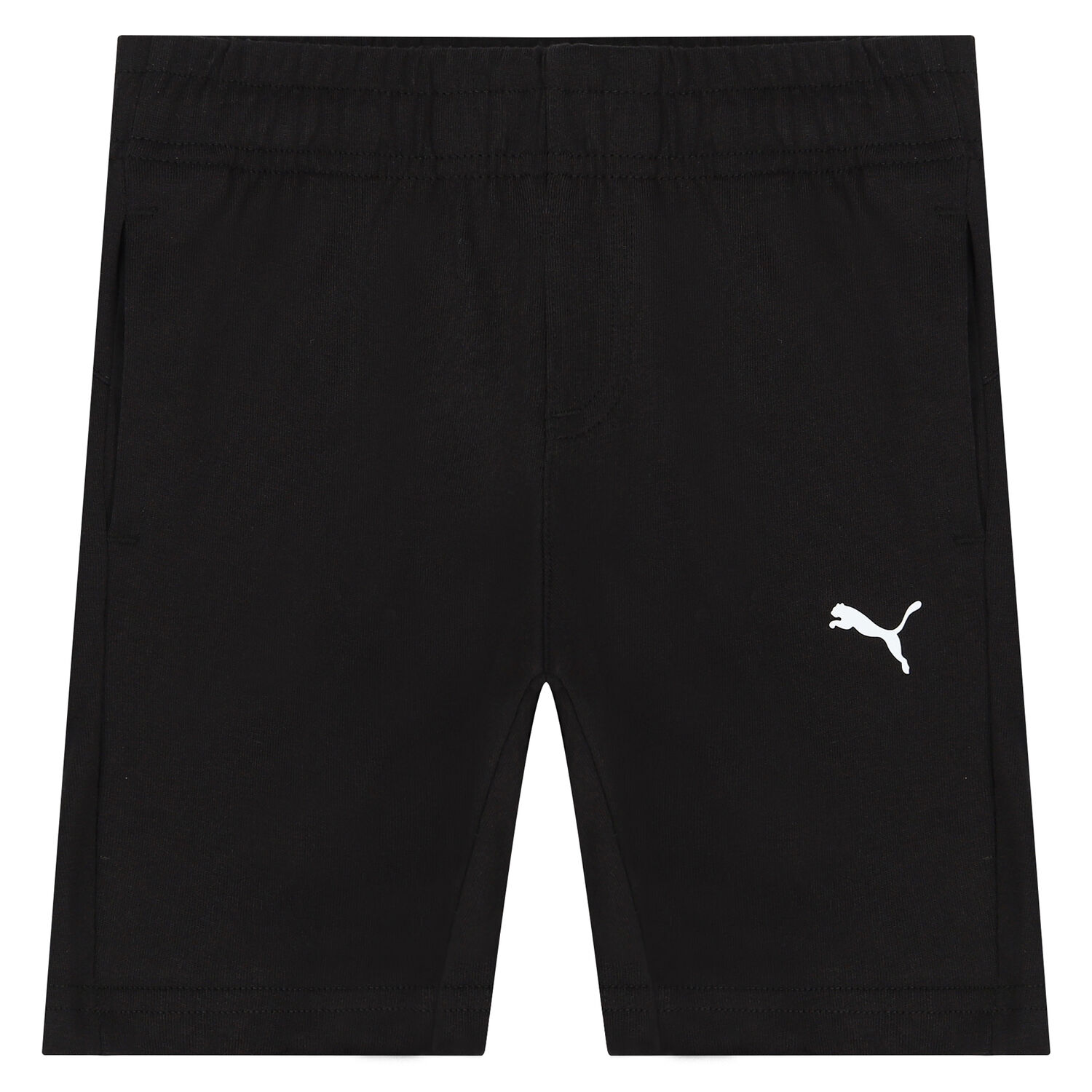 White & Black SpongeBob Logo Shorts Set, 1, hi-res