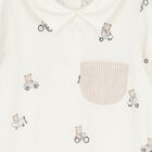 Baby Boys Ivory Babygrows ( 2-Pack ), 1, hi-res