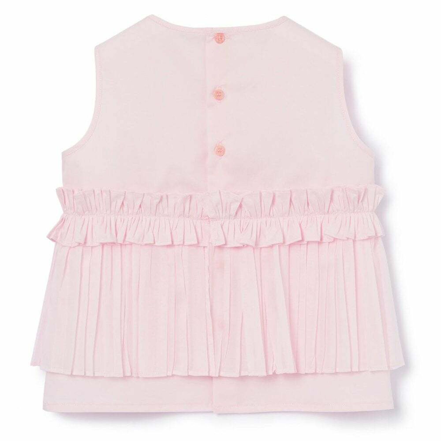 Girls Pink Ruffle Top, 1, hi-res image number null