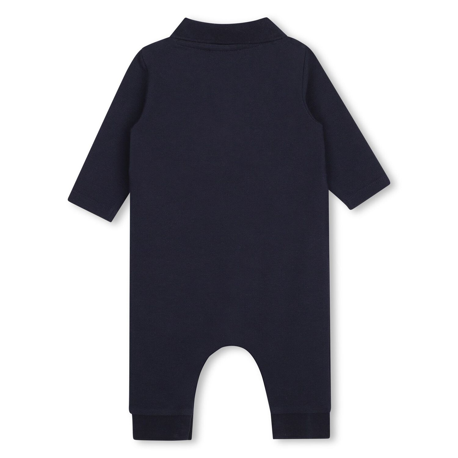 Baby Boys Navy Blue Babygrow, 1, hi-res