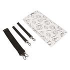 White Ikonik Karl Logo Changing Bag, 1, hi-res