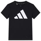 Boys Black Logo T-Shirt , 1, hi-res
