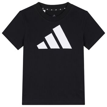 Boys Black Logo T-Shirt 