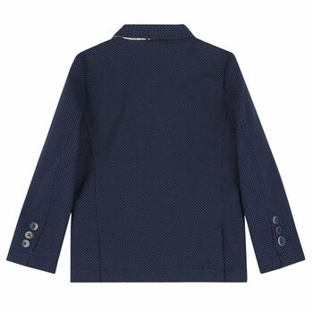 Boys Navy Blue Blazer