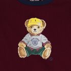 Baby Boys Red & Beige Tracksuit, 1, hi-res