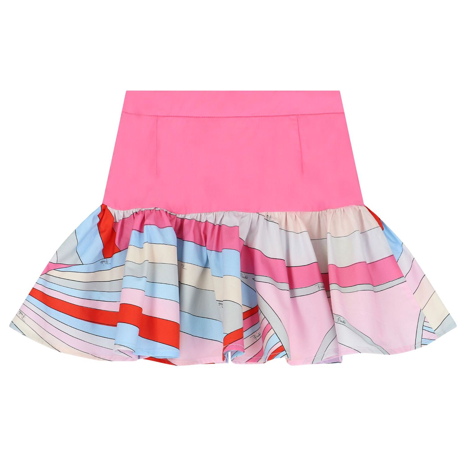 Girls Pink Iride Skirt, 1, hi-res image number null