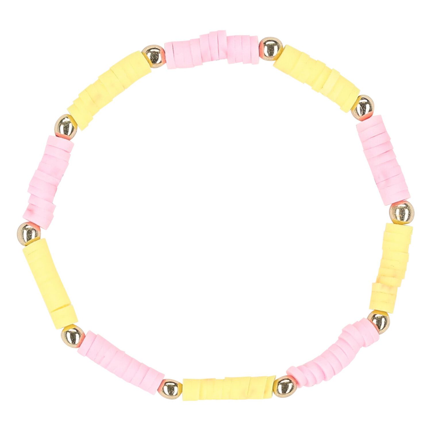 Girls Pink, Orange & Red Bracelets ( 5-Pack ), 1, hi-res