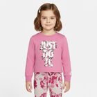 Girls Pink Logo Floral Leggings Set, 1, hi-res