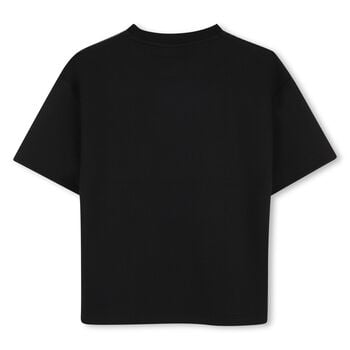 Boys Black & Grey Logo T-Shirt