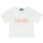 Younger Girls Pink Logo T-Shirt, 1, hi-res