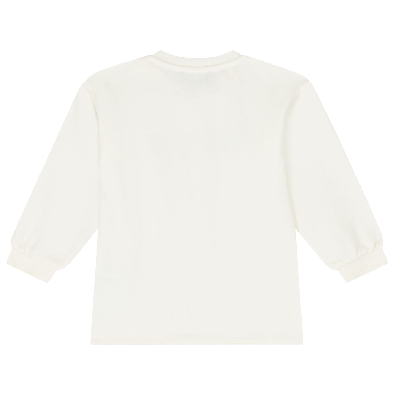 فستان بنات بشعار تيدى باللون العاجي , 1, hi-res image number null