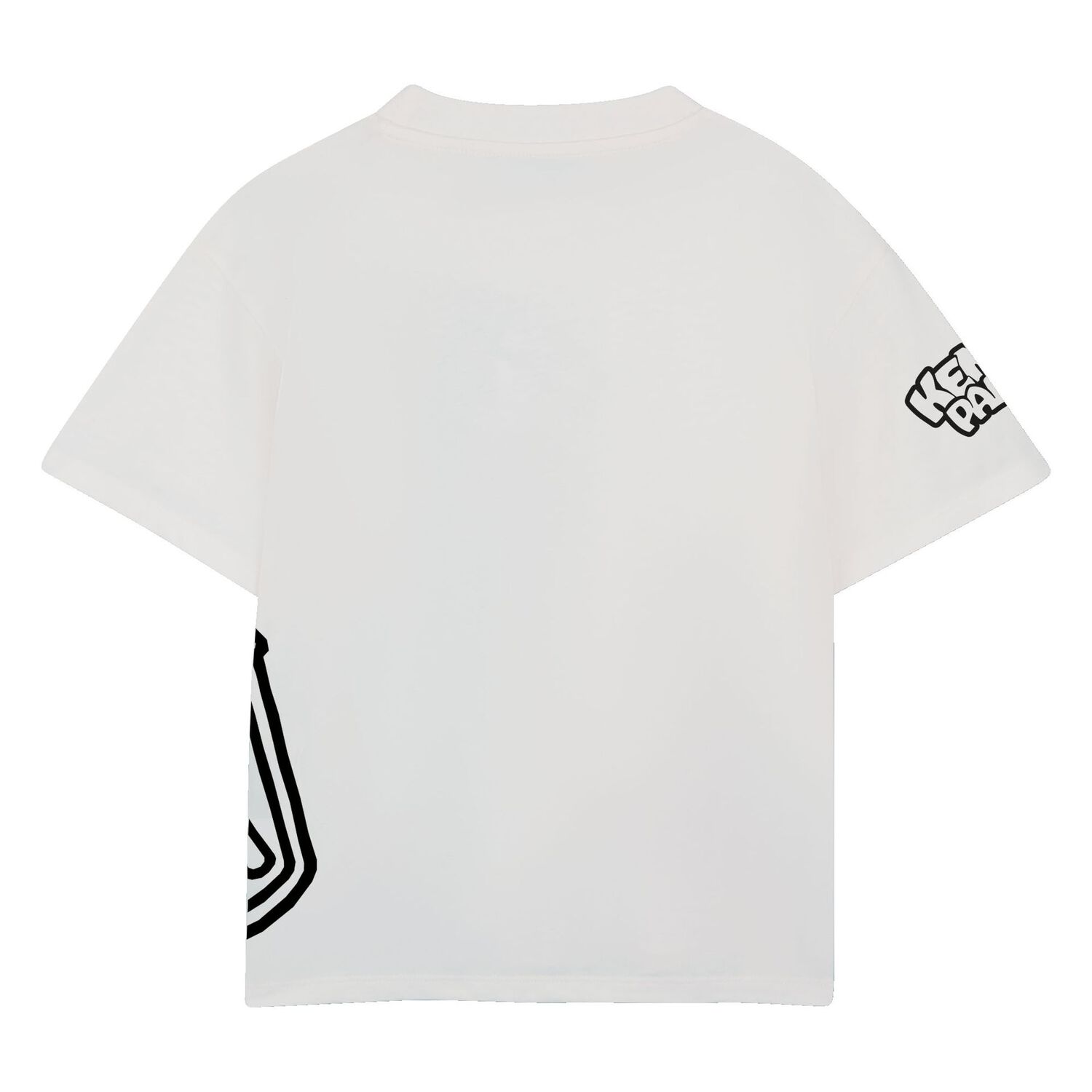 Boys Ivory Bubble Tiger Logo T-Shirt, 1, hi-res
