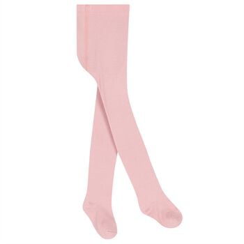 Baby Girls Pink Knitted Tights