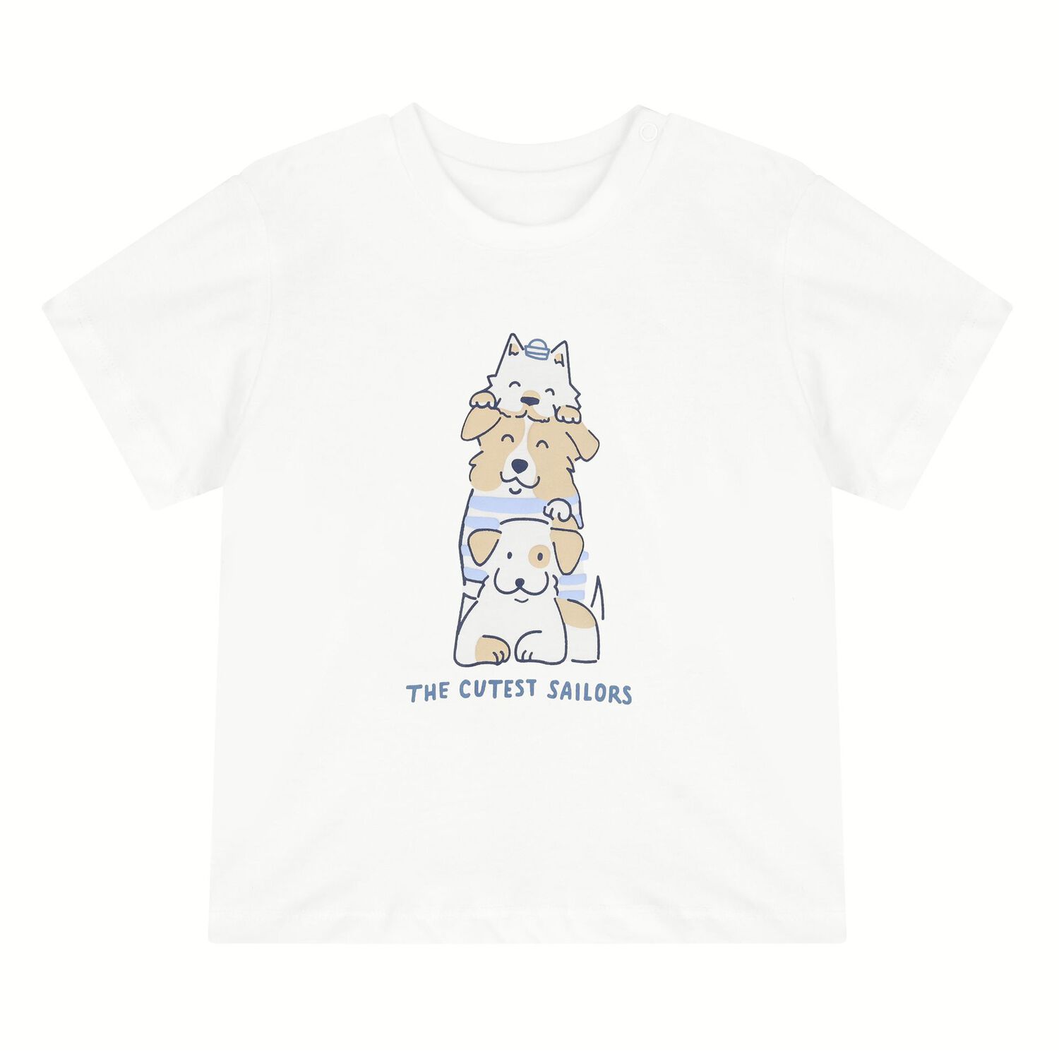 طقم رياضي اولاد باللون الازرق و الابيض , 2, hi-res