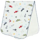 طقم هدية أفرول أولا بطبعة طائرة باللون الأبيض, 1, hi-res