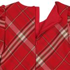 Girls Red Tartan Dress, 1, hi-res