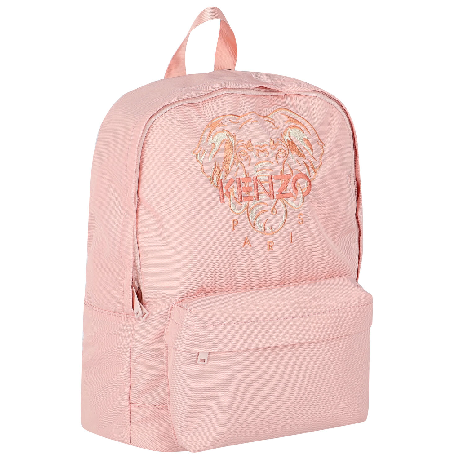 Girls Pink Elephant Backpack, 2, hi-res