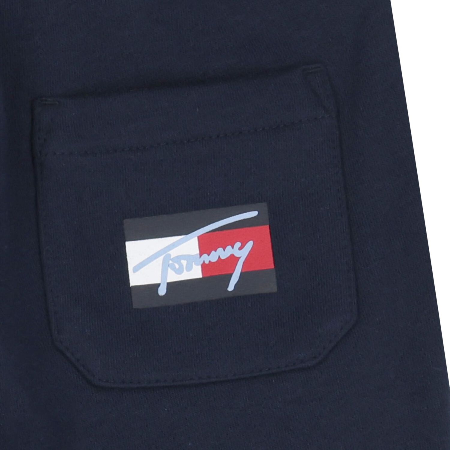 Boys Navy Blue Logo Joggers, 1, hi-res image number null