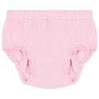 طقم فستان تول بشعار وردي للبنات الصغار, 1, hi-res