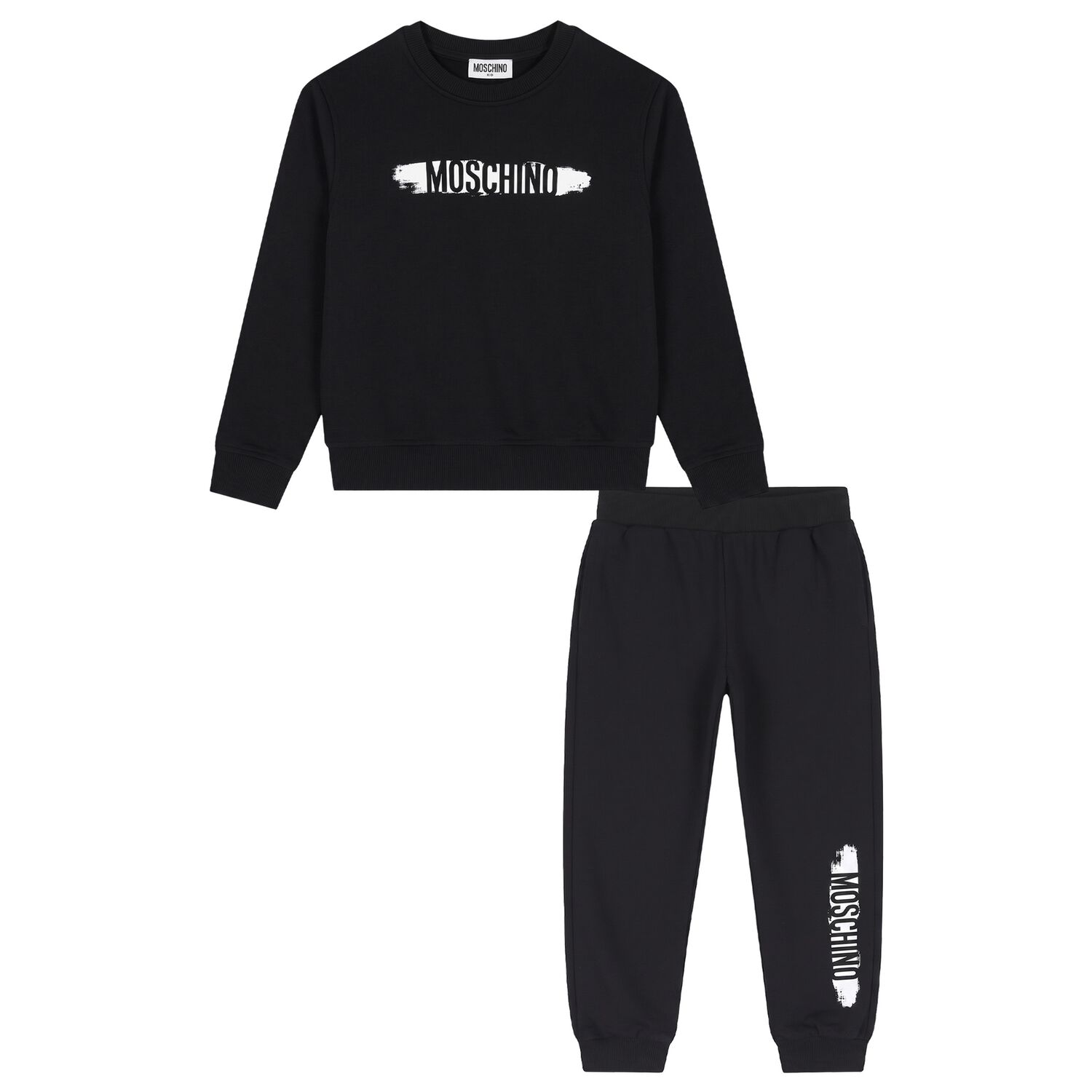 Black Logo Tracksuit, 1, hi-res