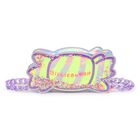 Girls Purple & Silver Candy Logo Handbag, 1, hi-res