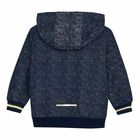 Boys Navy Blue Hooded Sweatshirt, 1, hi-res