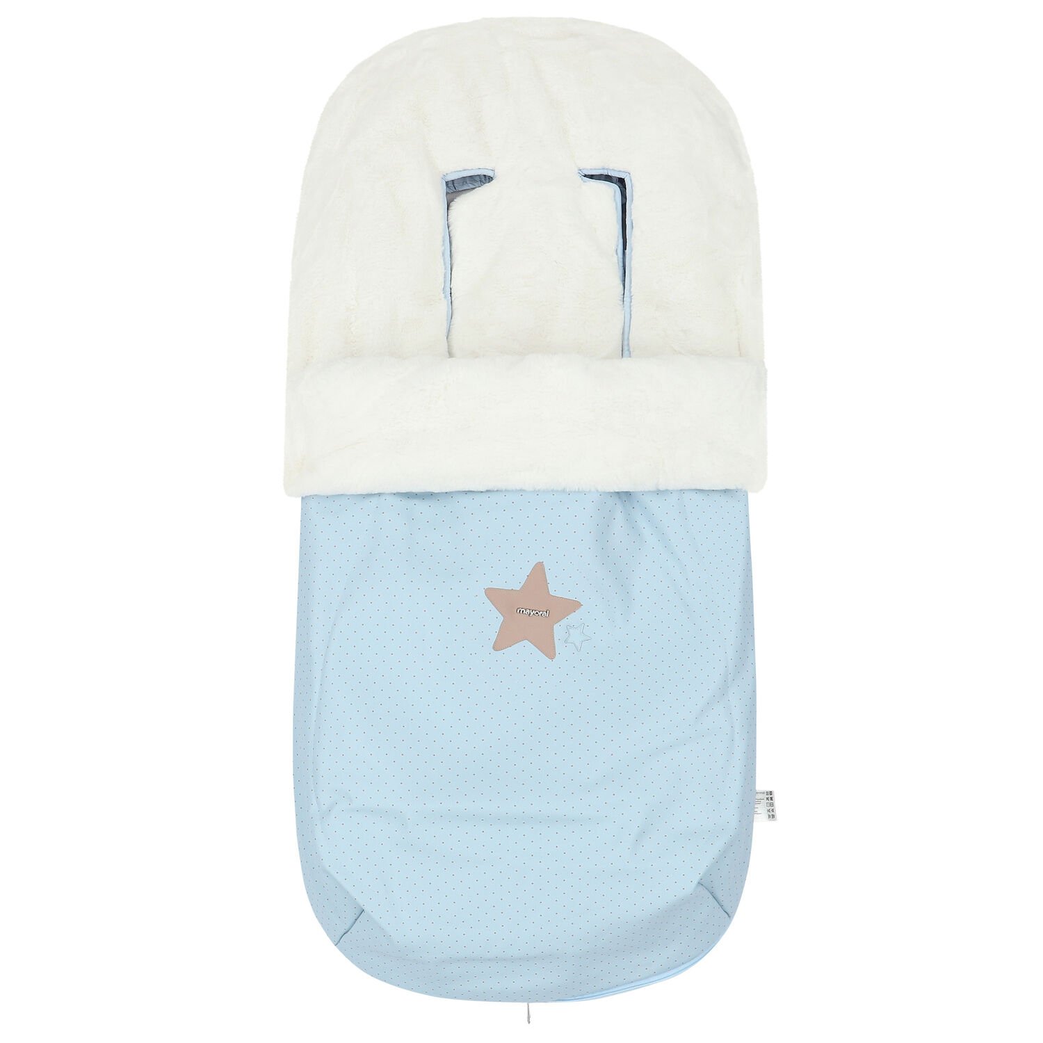 Blue & Ivory Baby Nest, 1, hi-res