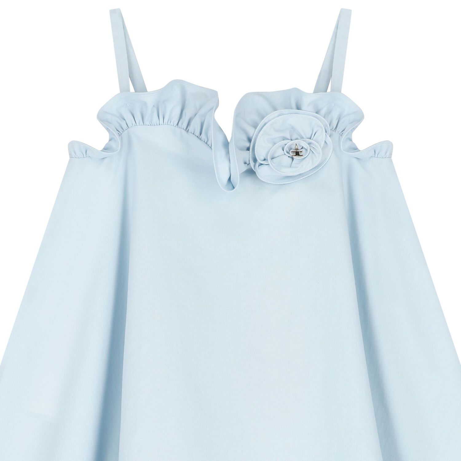 Girls Blue Flower Dress, 2, hi-res image number null