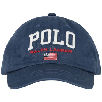 Boys Navy Blue Logo Cap