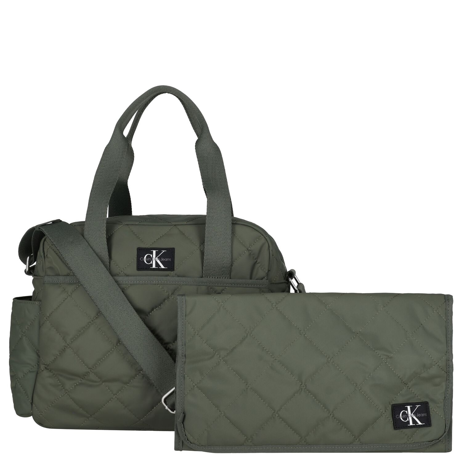 Green Logo Baby Changing Bag, 4, hi-res image number null