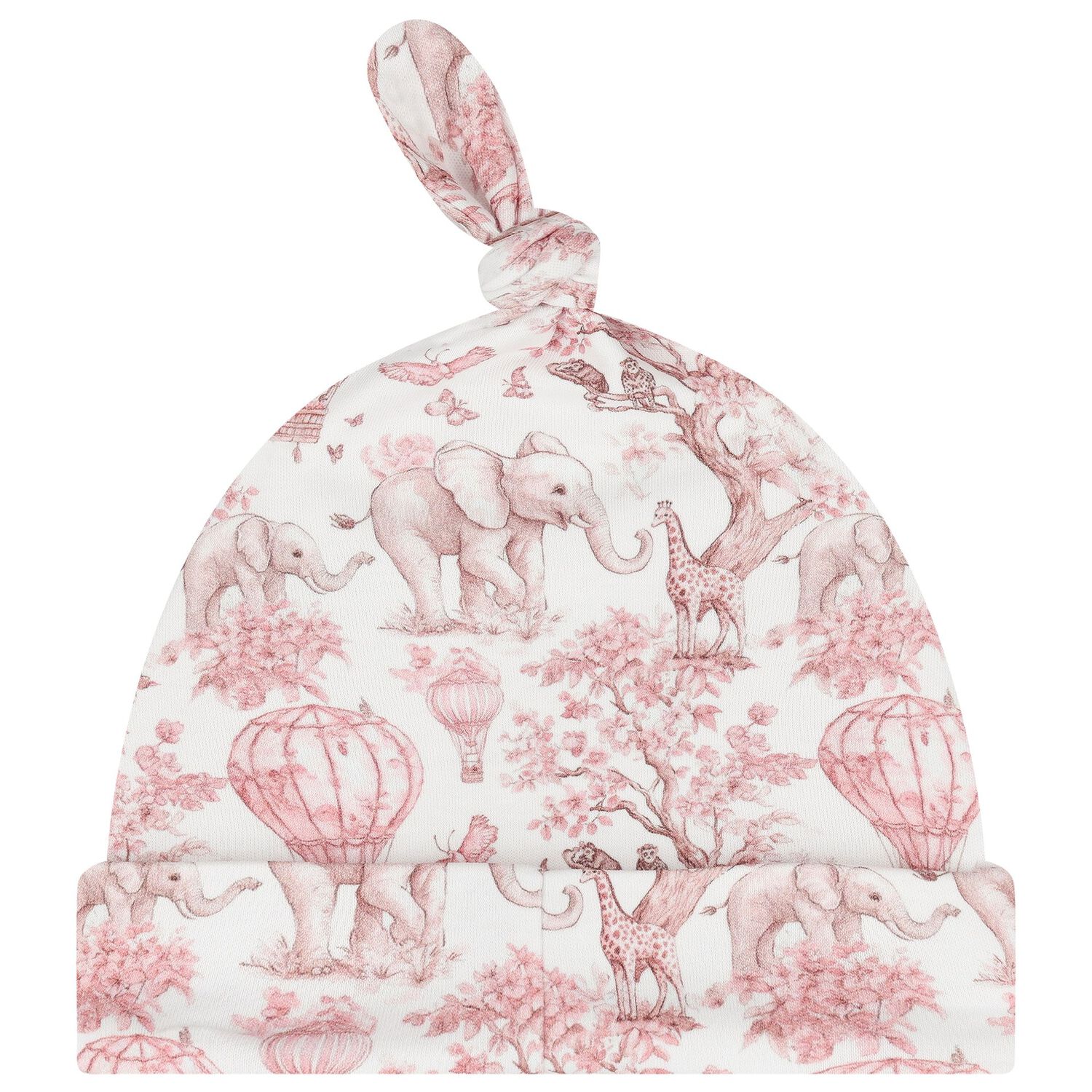 Baby Girls White & Pink Africa Babygrow Gift Set, 1, hi-res