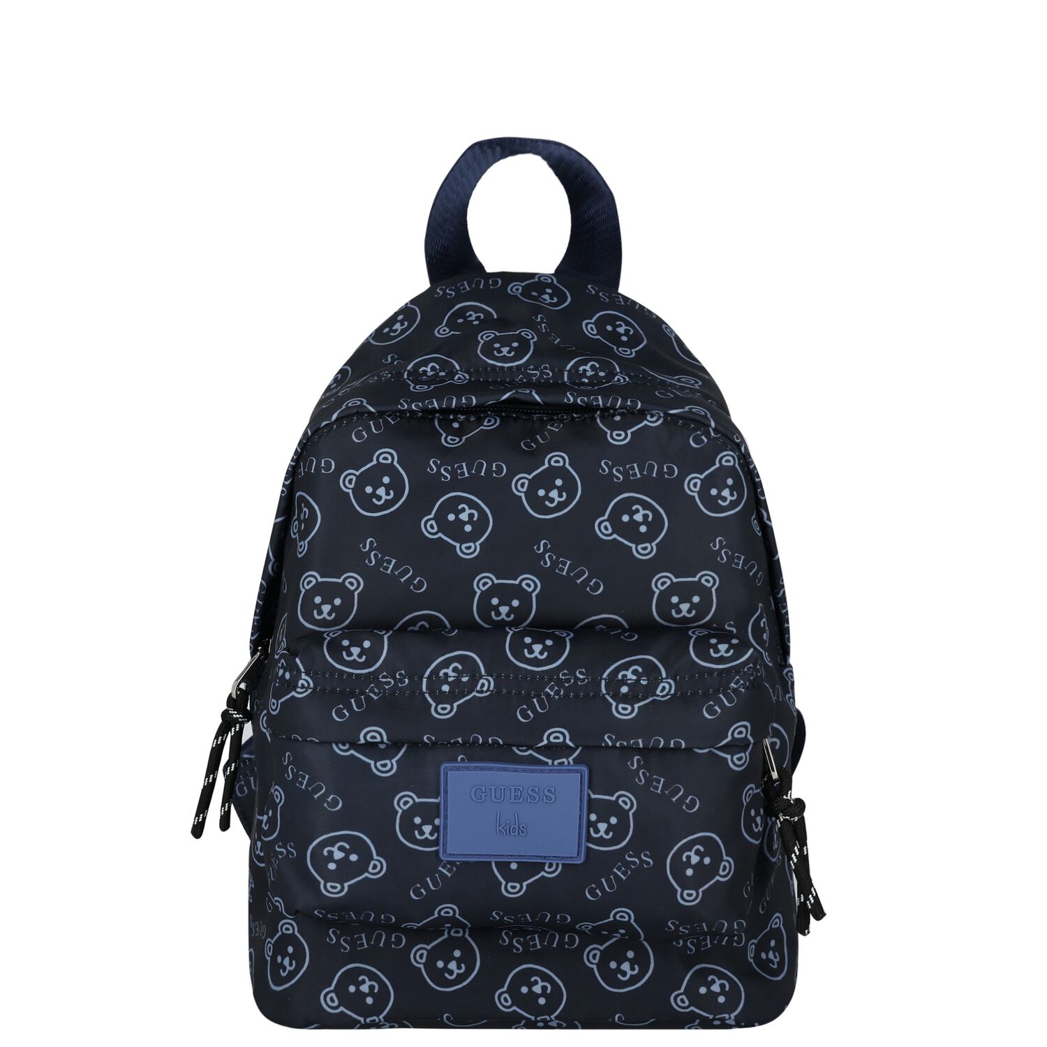 Boys Navy Blue Logo Backpack, 1, hi-res image number null