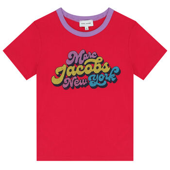 Girls Pink Logo T-Shirt