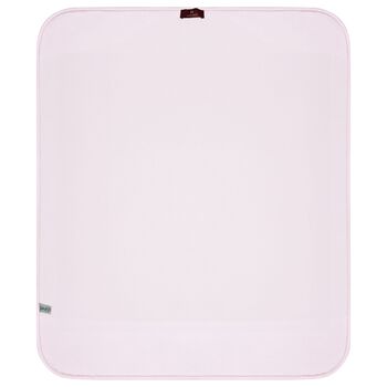 Baby Girls Pink & Gold Logo Blanket