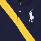 Boys Navy Logo Polo Shirt, 1, hi-res