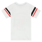 طقم شورت باللون الأبيض والرمادي للأولاد, 1, hi-res