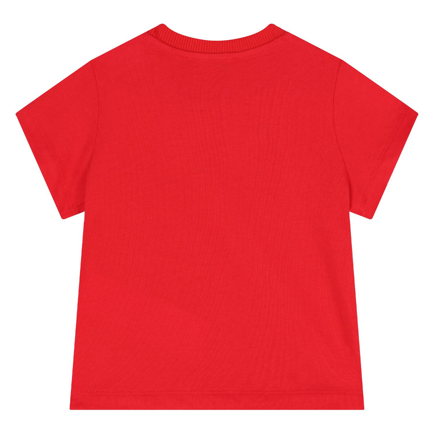 Younger Red Teddy Bear Logo T-Shirt, 4, hi-res image number null