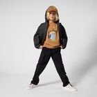 Boys Beige Popcorn Logo T-Shirt, 2, hi-res