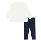 طقم ليجنز بيبي بنات باللون الأبيض والكحلي, 1, hi-res