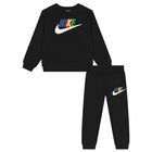 Black Logo Tracksuit, 1, hi-res