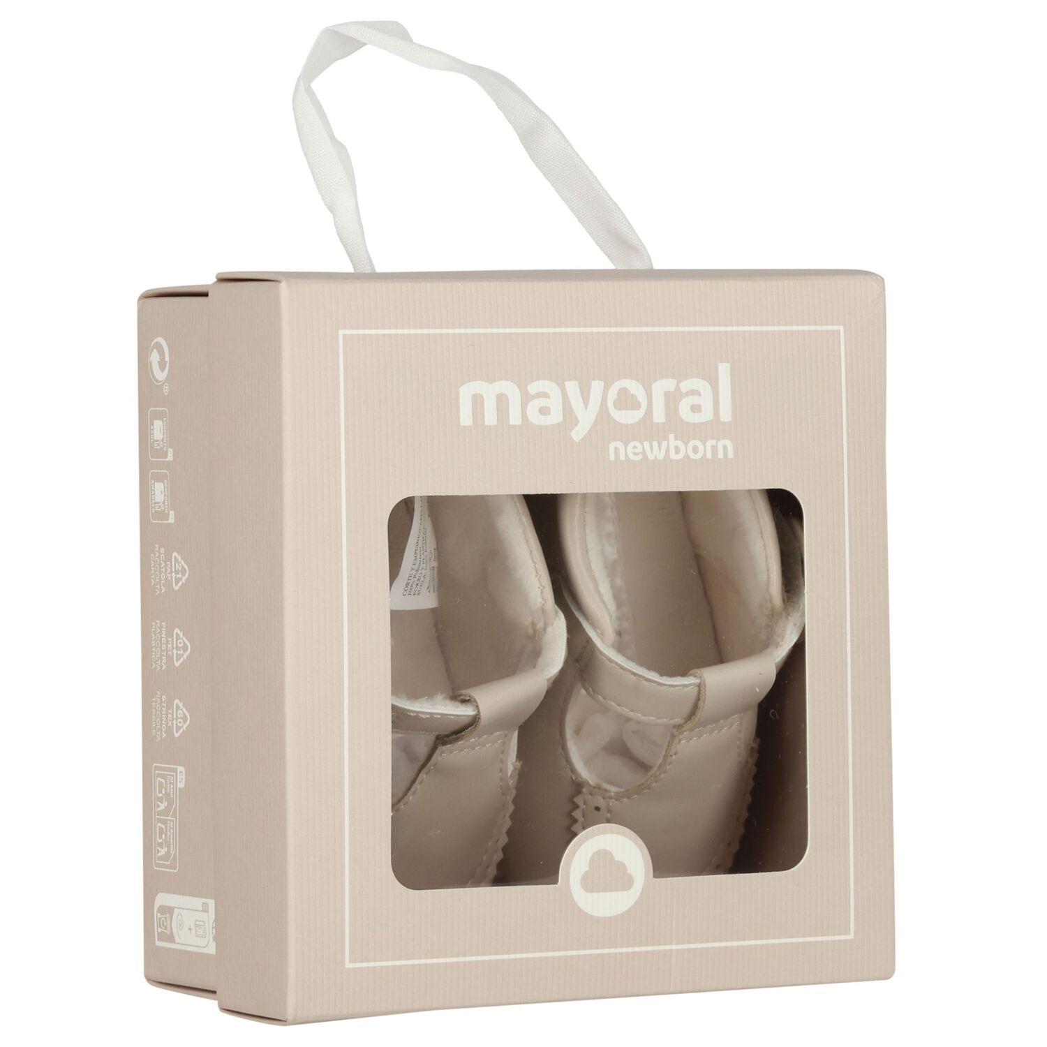 Baby Boys Ivory Pre Walker Shoes, 1, hi-res